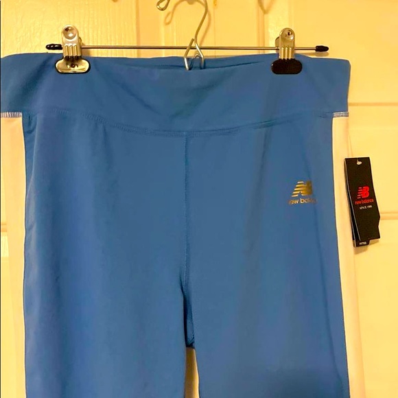 New Balance-Royal Blue High Rise Workout Pants with tags zipper back pocket😊NEW - Picture 2 of 5